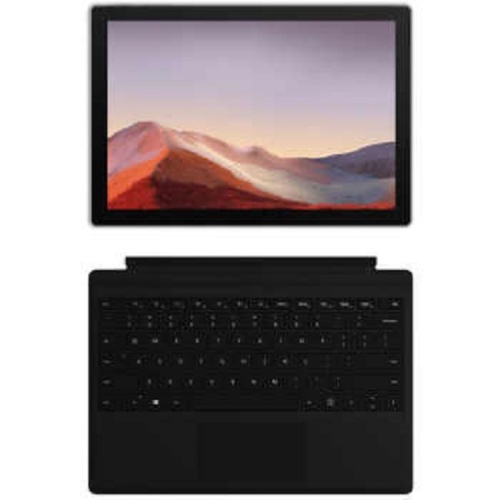 تبلت مایکروسافت مدل Surface Pro 7 Plus - F ظرفیت 512 گیگابایت به همراه کیبورد Black Type Cover