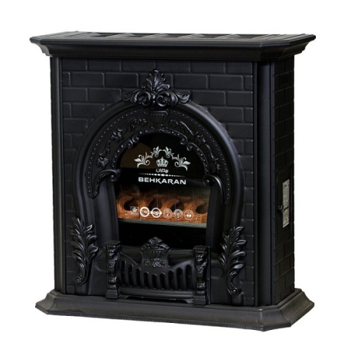 بخاری گازی بهکاران طرح شومینه مدل پرنس 28000